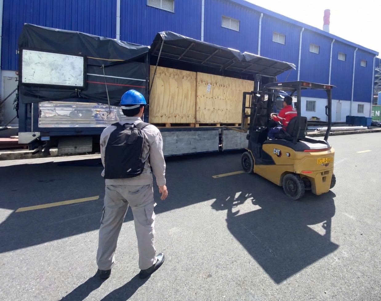 THQ Technical Services nhập khẩu thành công bơm áp lực cao PTC (Italia) cho nhà máy nhiệt điện