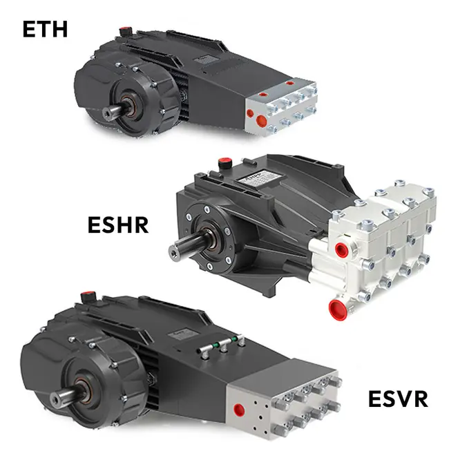 PTC waterblast pump equipment